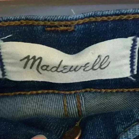 Madewell Womens 10” High-Rise Skinny Jean in Danny Wash size 28 - Picture 10 of 11